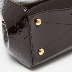 Pre Owned Louis Vuitton Amarante Monogram Vernis Montana Bag