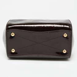 Pre Owned Louis Vuitton Amarante Monogram Vernis Montana Bag