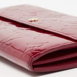 Louis Vuitton Pomme D’amour Monogram Vernis Sarah Wallet