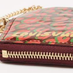 Louis Vuitton Vernis Leather Limited Edition Stephen Sprouse Heart Coin Purse