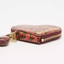 Louis Vuitton Vernis Leather Limited Edition Stephen Sprouse Heart Coin Purse