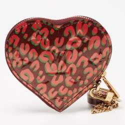 Louis Vuitton Vernis Leather Limited Edition Stephen Sprouse Heart Coin Purse