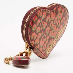 Louis Vuitton Vernis Leather Limited Edition Stephen Sprouse Heart Coin Purse