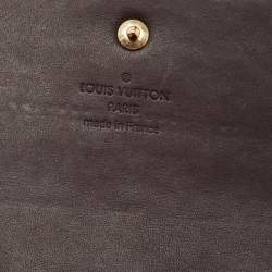 Louis Vuitton Amarante Monogram Vernis Sarah Wallet