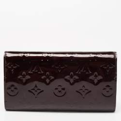 Louis Vuitton Amarante Monogram Vernis Sarah Wallet