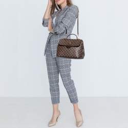 مملوكة مسبقًا Louis Vuitton Damier Ebene Canvas Bergamo MM Bag