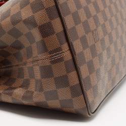 مملوكة مسبقًا Louis Vuitton Damier Ebene Canvas Bergamo MM Bag