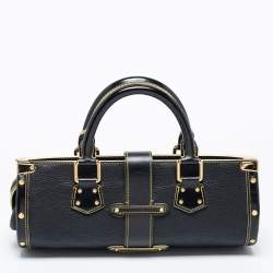 مملوكة مسبقًا حقيبة لوي فيتون لإبانوي جلد سوهالي أسود MM 