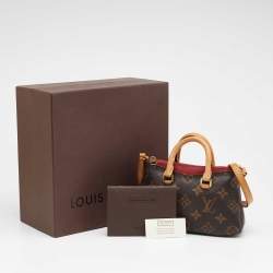 مملوكة مسبقًا حقيبة لوي فيتون نانو بالاس كانفاس مونوغرامي