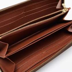 Pre Owned Louis Vuitton Monogram Canvas Zippy Wallet