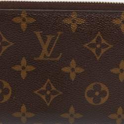 Pre Owned Louis Vuitton Monogram Canvas Zippy Wallet