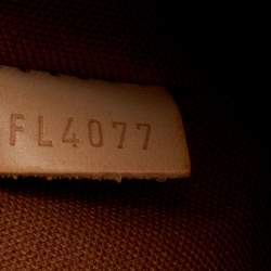 Pre Owned حقيبة لوي فيتون بوبينكورت هاوت كانفاس مونوغرامي