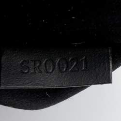 Pre Owned Louis Vuitton Black Monogram Satin Mini Boulogne Bag