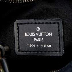Pre Owned Louis Vuitton Black Monogram Satin Mini Boulogne Bag