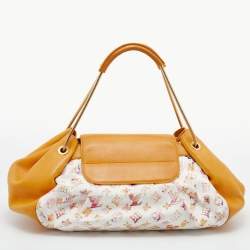 مملوكة مسبقًا حقيبة لوي فيتون إصدار محدود ريتشارد برينس اكواريل جاميه كانفاس مونوغرامي ألوان مائية