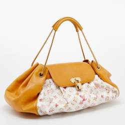 مملوكة مسبقًا حقيبة لوي فيتون إصدار محدود ريتشارد برينس اكواريل جاميه كانفاس مونوغرامي ألوان مائية