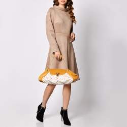 مملوكة مسبقًا حقيبة لوي فيتون إصدار محدود ريتشارد برينس اكواريل جاميه كانفاس مونوغرامي ألوان مائية