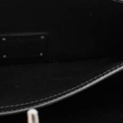 Pre Owned حقيبة كلتش لوي فيتون سيليه دراغون جلد إيبي أسود