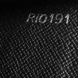 Pre Owned حقيبة كلتش لوي فيتون سيليه دراغون جلد إيبي أسود