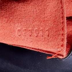 Pre Owned Louis Vuitton Damier Ebene Calf Hair Limited Edition Sauvage Gazelle Bag