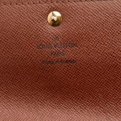 مملوكة مسبقًا محفظة لوي فيتون سارة كانفاس مونوغرامي  