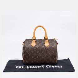 مملوكة مسبقًا حقيبة لوي فيتون سبيدي 25 كانفاس مونوغرامي