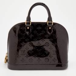 مملوكة مسبقًا حقيبة لوي فيتون ألما فيرنيه أمارانت مونوغرامي PM 