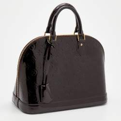 مملوكة مسبقًا حقيبة لوي فيتون ألما فيرنيه أمارانت مونوغرامي PM 