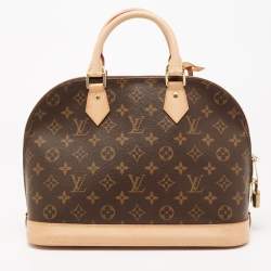 Pre Owned Louis Vuitton Monogram Canvas Alma PM Bag