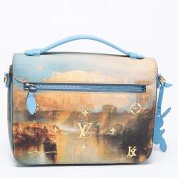 Pre Owned Louis Vuitton Multicolor Coated Canvas Limited Edition Masters Jeff Koons Turner Pochette Metis Bag