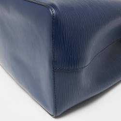 مملوكة مسبقًا حقيبة لوي فيتون نيو نوي جلد إيبي أزرق كحلي