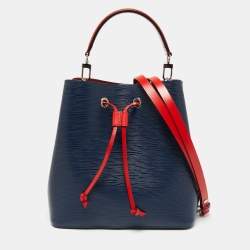 مملوكة مسبقًا حقيبة لوي فيتون نيو نوي جلد إيبي أزرق كحلي