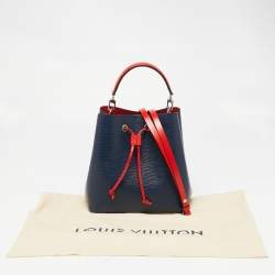 مملوكة مسبقًا حقيبة لوي فيتون نيو نوي جلد إيبي أزرق كحلي