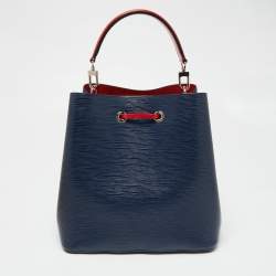 مملوكة مسبقًا حقيبة لوي فيتون نيو نوي جلد إيبي أزرق كحلي