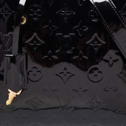 Pre Owned حقيبة لوي فيتون مونتيغين فيرنيه أسود ماغنيتيك مونوغرامي BB