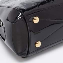 Pre Owned حقيبة لوي فيتون مونتيغين فيرنيه أسود ماغنيتيك مونوغرامي BB