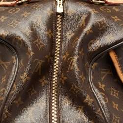Pre Owned Louis Vuitton Monogram Canvas Eole 60 Rolling Luggage Bag