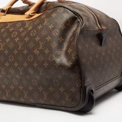 Pre Owned Louis Vuitton Monogram Canvas Eole 60 Rolling Luggage Bag
