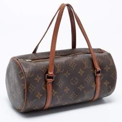 Pre Owned Louis Vuitton Monogram Canvas Papillon 26 Bag