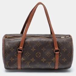 Pre Owned Louis Vuitton Monogram Canvas Papillon 26 Bag
