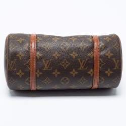Pre Owned Louis Vuitton Monogram Canvas Papillon 26 Bag
