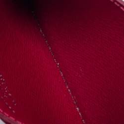 مملوكة مسبقًا حافظة بطاقات لوي فيتون جلد إيبي وردية بونديشيري