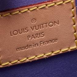 Pre Owned Louis Vuitton Lilac Monogram Vernis Leather Alma PM Bag