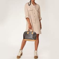 Pre Owned Louis Vuitton Monogram Canvas and Leather Alma PM Bag