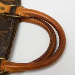 Pre Owned Louis Vuitton Monogram Canvas and Leather Alma PM Bag