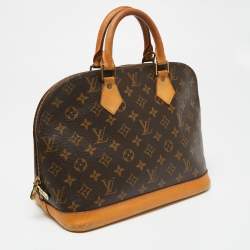 Pre Owned Louis Vuitton Monogram Canvas and Leather Alma PM Bag