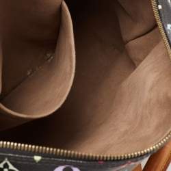 Pre Owned Louis Vuitton Black Monogram Multicolore Canvas Speedy 30 Bag