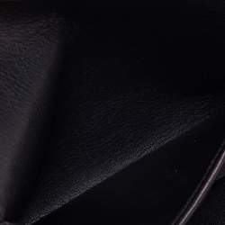 Louis Vuitton Black Monogram Mahina Leather Amelia Wallet