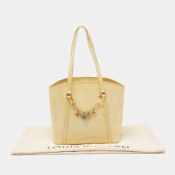Pre Owned Louis Vuitton Vert Impression Monogram Vernis Avalon MM Bag