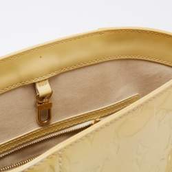 Pre Owned Louis Vuitton Vert Impression Monogram Vernis Avalon MM Bag